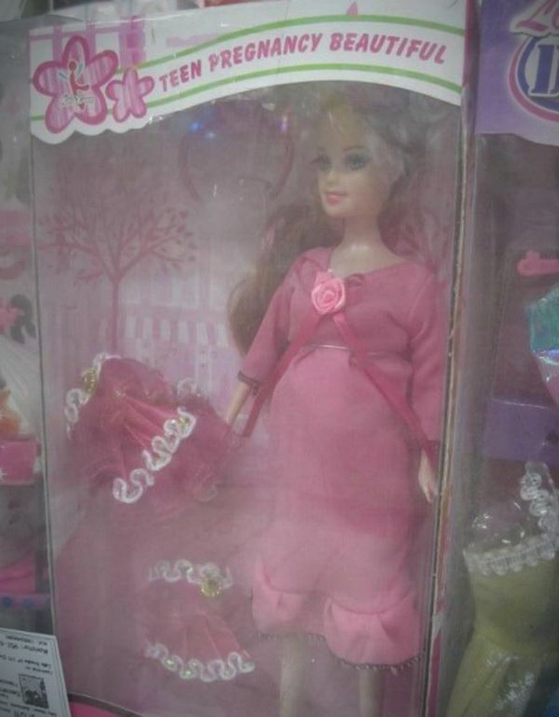 Schwangere Teenager-Barbie lässt Natürlichkeit hinter sich