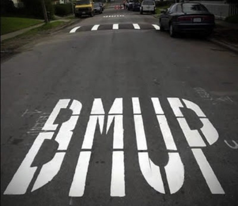 Straße falsch beschriftet – BMUP