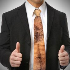 Diese Krawatte ist für echte Männer