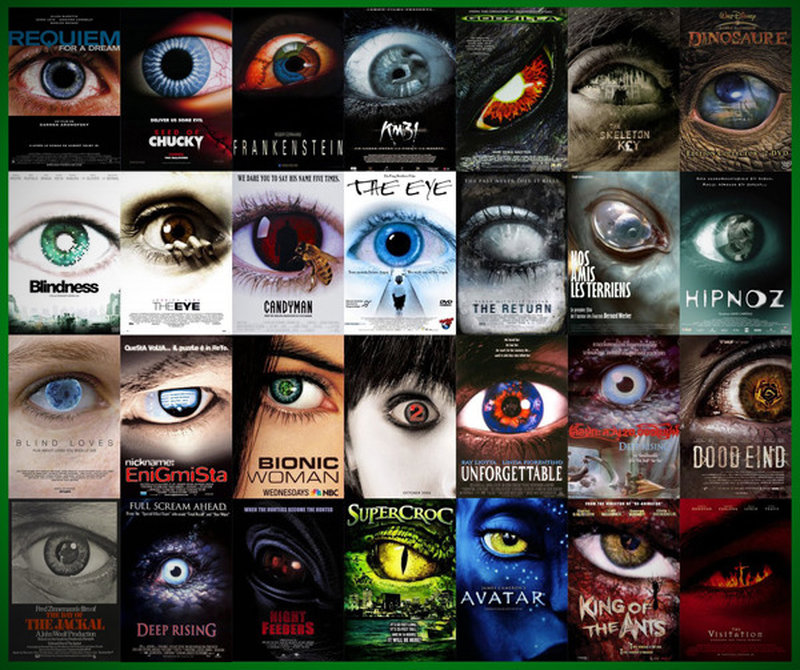 Schau mit in die Augen – Plakate von Horrorfilmen