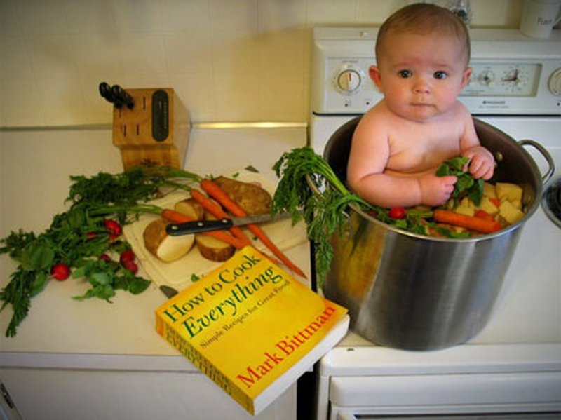 Kochen mit Babys - geht doch!